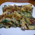 くいしん棒's cooksnap of when they made 韓国直伝☆チヂミ.