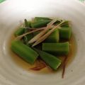 釜戸馬's cooksnap of when they made オクラさんの酢の物.