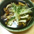 ゆう子りんこ's cooksnap of when they made おつゆも飲める　水菜としめじのお浸し.