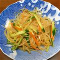 もも1002's cooksnap of when they made 簡単 春雨サラダ.