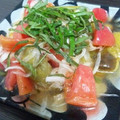 ayaちげ's cooksnap of when they made 焼きなすとトマトのサラダ.
