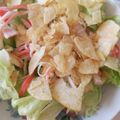 くむちん's cooksnap of when they made レタスとポテトチップスの簡単サラダ♪.