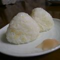 nabeko44kazu's cooksnap of when they made 新生姜のおにぎり.