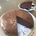さいちーさいちー's cooksnap of when they made ガナッシュサンドdeチョコレートケーキ♪.