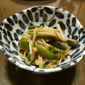 あとからあとから's cooksnap of when they made えのきとさやいんげんの甘辛煮.