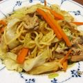EnjoySun's cooksnap of when they made 醤油焼きそば.