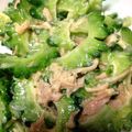 Cherish216's cooksnap of when they made ゴーヤ好きだからそのままシャキッとサラダ.