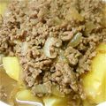 ♡まいまい♡'s cooksnap of when they made 寒い季節に＊肉じゃがそぼろあんかけ＊.