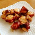 ゅぅちゃんmama's cooksnap of when they made 居酒屋風☆でも居酒屋にはないたこ炒め.