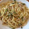 みやもとゆいな's cooksnap of when they made たっぷり青ネギとツナの和風パスタ♪.