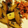 guzurin's cooksnap of when they made さつまいもとかぼちゃのきんぴら.