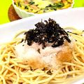 ☆ちゃ〜き☆'s cooksnap of when they made ＊簡単！明太子ツナの大根おろしパスタ＊.