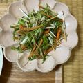 クック49L4Ho☆'s cooksnap of when they made 作り置きにも☆水菜と人参の和サラダ.