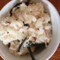 チェネ's cooksnap of when they made 白だしで簡単山菜おこわ.