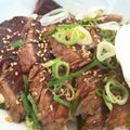 sakurask's cooksnap of when they made 美味❤ごま漬け丼.