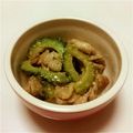 めろんぱン's cooksnap of when they made ✿ゴーヤと豚肉のウマ味噌炒め✿.
