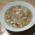 バジオン's cooksnap of when they made 母の味♪ベーコンと玉ねぎのスープ.