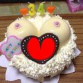 あきぺぇー's cooksnap of when they made おっぱいﾃﾞｺ☆.