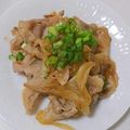 amamiku's cooksnap of when they made 簡単☆梅酒でさっぱり生姜焼き.