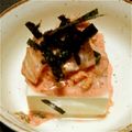 カズっくま's cooksnap of when they made 海苔キムチマヨ冷奴.