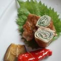 yu～kari's cooksnap of when they made 豚シソ巻き.
