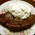 FujiChoco's cooksnap of when they made 新食感♡焼？レア？豆腐のガトーショコラ♡.