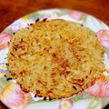 おかわりﾁｬﾝ's cooksnap of when they made 千切りじゃがいもの薄焼き＋和歌山しらす.