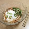 shionyun's cooksnap of when they made 夏バテに！！山芋＆オクラそうめん.