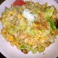 axlrose's cooksnap of when they made 本格的な干しエビとキャベツのチャーハン.