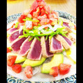 みほプウ♡'s cooksnap of when they made ちょっとスパイシーなマグロのたたき.