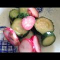 愛梨2013's cooksnap of when they made 甘酸っぱい♪胡瓜と二十日大根の甘酢漬け♡.