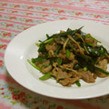 赤い電話's cooksnap of when they made 豚こま×ニラのささっと炒め.