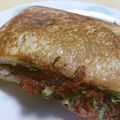 senna_zo's cooksnap of when they made コンビーフ☆ホットサンド.