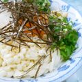 kemeta's cooksnap of when they made めちゃカンタン！讃岐ぶっかけうどん.