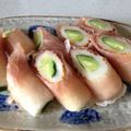 みっこママ♪♪'s cooksnap of when they made ちくキュ～の生ハム巻き　(♥´ω`♥).