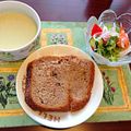yurikaaa19's cooksnap of when they made ブロッコリーの茎のスープ.