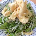 だいず村's cooksnap of when they made 油揚げ＆水菜＆もやしのゴマポンサラダ.