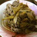 ダサコ's cooksnap of when they made 牛肉とごぼうと糸こんと。.