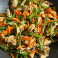 ame-ikuru's cooksnap of when they made 簡単 子供が喜ぶ 鶏ひき肉のとろみ炒め.