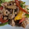 チャッピー's cooksnap of when they made 山芋で青椒肉絲風炒め.