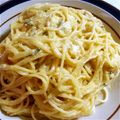 ♪みえ♪'s cooksnap of when they made 超早簡単！！お茶漬けの素でクリームパスタ.