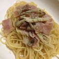 おやきまま's cooksnap of when they made エリンギとベーコンのパスタ.