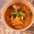 ゆみまろん's cooksnap of when they made ✿キムチ味噌汁✿.