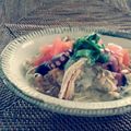 1987yurin's cooksnap of when they made アサリのダシでトマトの冷製パスタ.