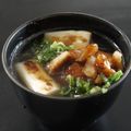 スタイリッシュママ's cooksnap of when they made 鶏肉で鴨南蛮風うどん.