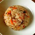 になぱぱ's cooksnap of when they made 5分で☆ツナ梅ちゃーはん.