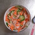 ばたかっぷ☆'s cooksnap of when they made さっぱりレモンサラダ♪胡瓜と人参と大根.