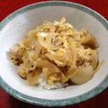 なみでこ's cooksnap of when they made 簡単お手軽 基本の親子丼 男流.