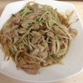 tomokina's cooksnap of when they made 「こどもピーマン」と豚肉もやし炒め.