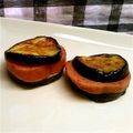 ﾊﾀﾊﾀ's cooksnap of when they made お弁当に✿スパムをナスで、はさみ焼き.